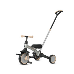 MILLY MALLY 6280 Rowerek trójkołowy Stager 3w1 silver