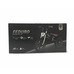 MILLY MALLY 6289 Qplay Rowerek biegowy Feduro black-golden