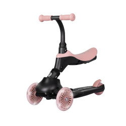 MILLY MALLY 6310 Qplay Hulajnoga Sema Evo 3w1 Coral Pink