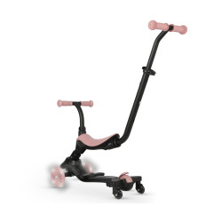 MILLY MALLY 6310 Qplay Hulajnoga Sema Evo 3w1 Coral Pink