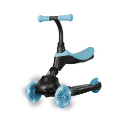 MILLY MALLY 6311 Qplay Hulajnoga Sema Evo 3w1 Sky Blue