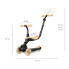 MILLY MALLY 6312 Qplay Hulajnoga Sema Evo 3w1 Khaki