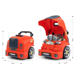 MILLY MALLY 6428 Silnik rozkręcalny N-gine Red