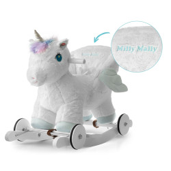 MILLY MALLY 6482 Koń Polly White Jednorożec