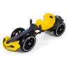 MILLY MALLY 6841 Pojazd na akumulator Gokart Bolt Yellow (akumulator 6)