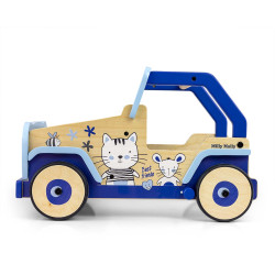 MILLY MALLY Chodzik-pchacz dla dzieci Explorer Cat and Mouse