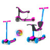 MILLY MALLY Hulajnoga SCOOTER Little Star Pink-Blue