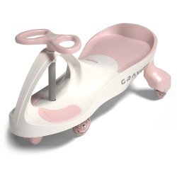 MILLY MALLY Jeździk Grawitacyjny Gravity cream pink