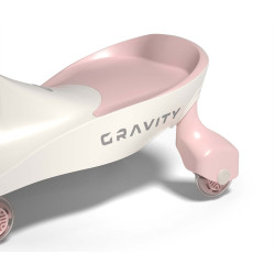 MILLY MALLY Jeździk Grawitacyjny Gravity cream pink