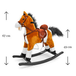 MILLY MALLY Koń MUSTANG Light Brown
