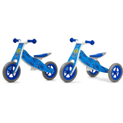 MILLY MALLY Pojazd 2w1 Look Blue Army