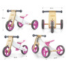 MILLY MALLY Pojazd JAKE CLASSIC PINK