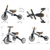 MILLY MALLY Rowerek 3w1 OPTIMUS grey