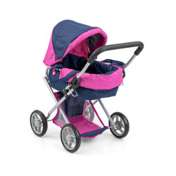 MILLY MALLY Wózek dla lalek Alice Prestige Navy
