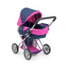MILLY MALLY Wózek dla lalek Alice Prestige Navy