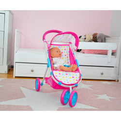 MILLY MALLY Wózek dla lalek Susie Candy