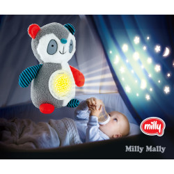 MILLY MALLY Zabawka pluszowa z projektorem Milly Panda