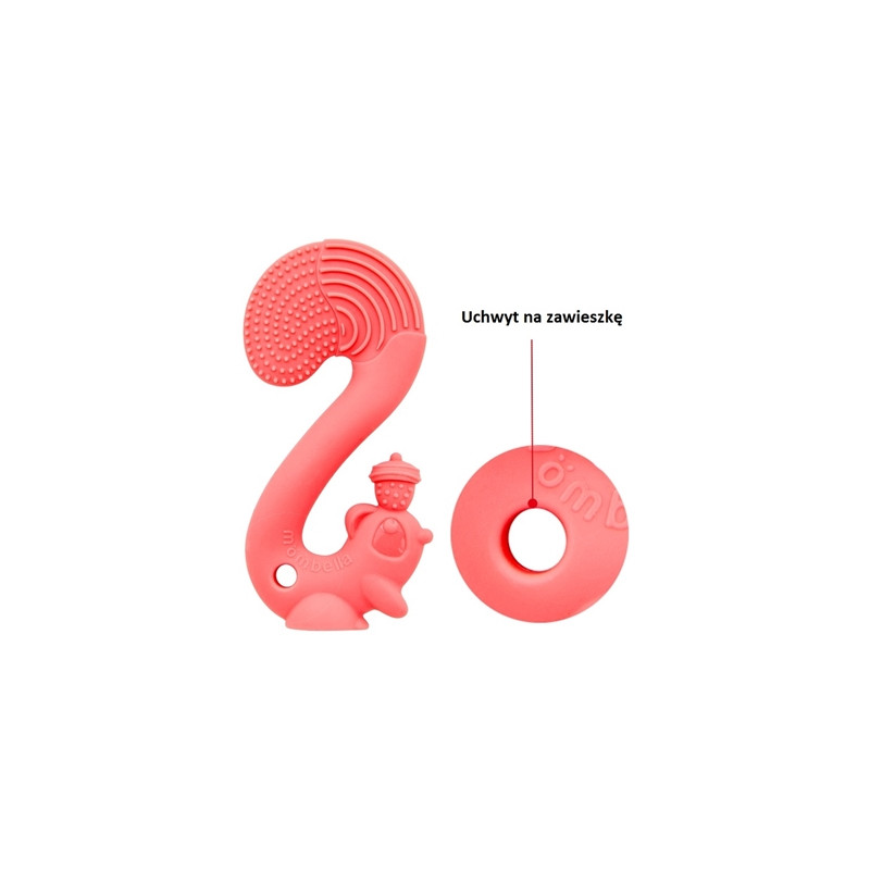 Mombella 8061 Gryzak Zabawka Squirrel Green