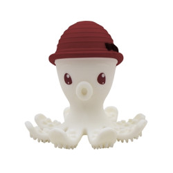 Mombella 8121 Gryzak zabawka Ośmiornica Chimney Red