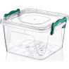 Pojemnik plastikowy 1,2L KWADRAT MULTI BOX z pokrywką