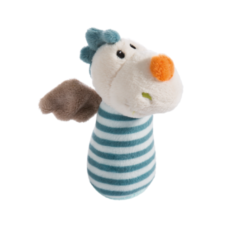NICI 43702 Mini przytulanka z grzechotką Jednorożec i Smok 12cm. PROMOCJA!