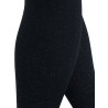 NOVITI RM010-G-02 Rajstopy micro 40den czarne z brokatem 140/146