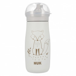 NUK 225324 Kubek Mini ze stali nierdzewnej  300ml LIS