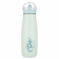 NUK 225328 Kubek ze stali nierdzewnej  500ml Mini +12m glob