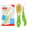 NUK 256236 Szczotka + grzebyk dla niemowląt zielony 528786