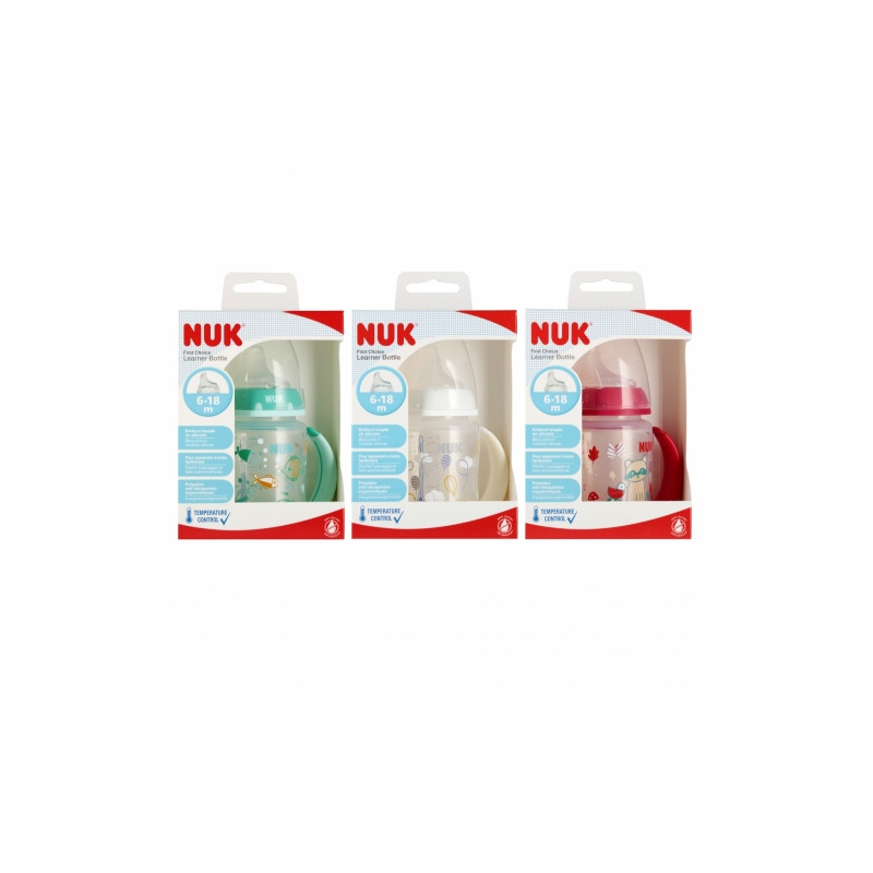 NUK 743926 Butelka FC z uchwytami  150 ml