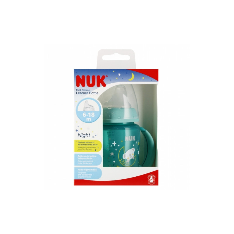 NUK 743998 Butelka FC 150 ml z uchwytami 6-18 m
