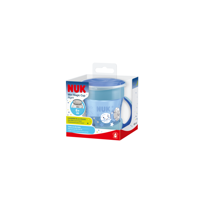 NUK 751352 Kubek świecący w ciemności EVOLUTION MINI MAGIC CUP NIGHT