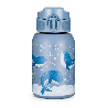 PETITE&MARS 150368 Butelka termiczna ze stali nierdzewnej ze słomką 350ml Whale Song