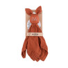 PETITE&MARS 416315 Bambusowa muślinowa przytulanka Hugo Cinnamon Spice