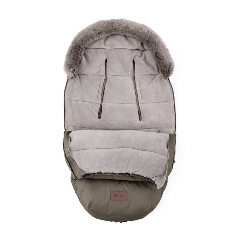 PETITE&MARS 534596 Zimowy śpiworek Comfy 4w1 Mocha Mousse