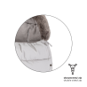 PETITE&MARS 534596 Zimowy śpiworek Comfy 4w1 Mocha Mousse