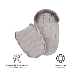 PETITE&MARS 534805 Zimowy śpiworek Comfy 4w1 Veritable Khaki
