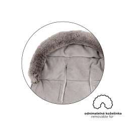 PETITE&MARS 534805 Zimowy śpiworek Comfy 4w1 Veritable Khaki