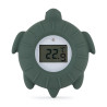 PETITE&MARS 582817 Silikonowy termometr cyfrowy do kąpieli Turtle Terry Misty Green