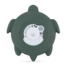 PETITE&MARS 582817 Silikonowy termometr cyfrowy do kąpieli Turtle Terry Misty Green