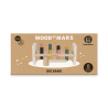 PETITE&MARS 610729 Drewniana zabawka do przebijania Big Bang Aurora Pink 12 m+