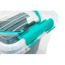 Pojemnik plastikowy 5,0L PROSTOKĄT MULTI BOX z pokrywką i uchwytem