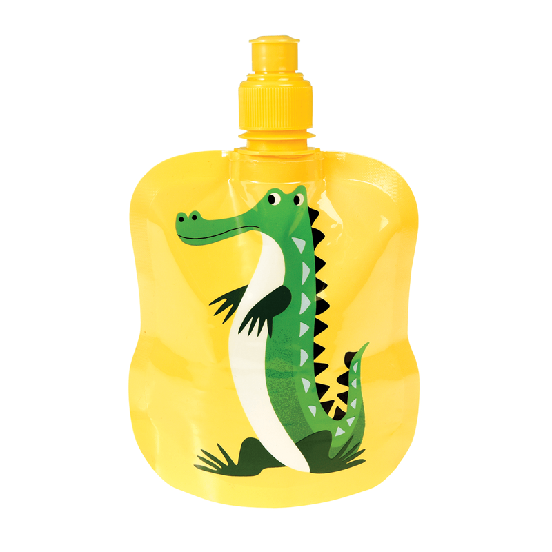REX LONDON 27787 Bidon zwijalny na wodę 350 ml Krokodyl Harry