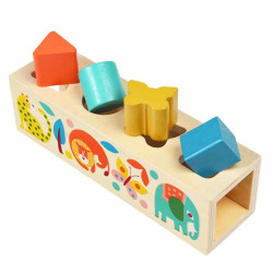 REX LONDON 29428 Drewniany sorter Dzikie Zwierzęta