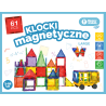 SMILY PLAY SP85382 Klocki magnetyczne 61 el.