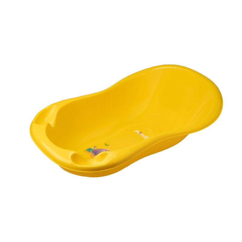TEGA MN-004-124 Wanienka mała 86 cm Monsters z odpływem  żółty