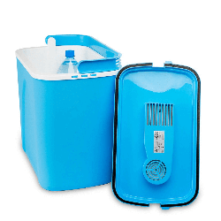 Lodówka samochodowa elektryczna 22L KAMAI CB, zasilanie 12V, niebieska