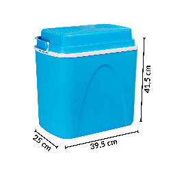 Lodówka samochodowa elektryczna 22L KAMAI CB, zasilanie 12V, niebieska