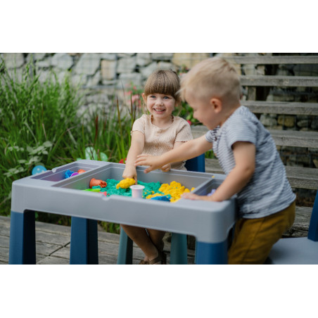 TEGGI TI-011-173 Komplet MULTIFUN 1+2 turkusowy/granatowy/szary