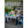 TEGGI TI-011-173 Komplet MULTIFUN 1+2 turkusowy/granatowy/szary